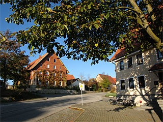 Mehrstetten Dorfplatz