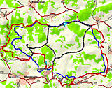 GPS-Touren Ehemaliger Truppenübungsplatz Nutzungsgenehmigung von Garmin Deutschland